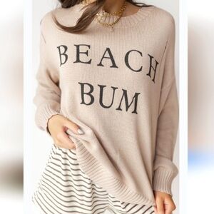 Gilli Beige Beach Bum Sweater